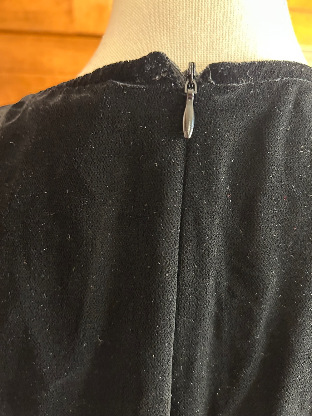 NWT Zara Women’s Black Velvet Long Sleeve Maxi Evening Dress. Sz M.   Formal - Picture 5 of 16